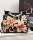 Сумка Dolce & Gabbana Sicily Lily Print Black